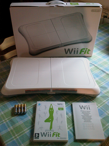 Unboxing the Wii Fit